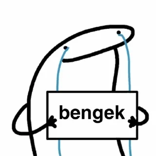 😭 emoji ᴍᴀɴᴜꜱɪᴀ ʟɪᴅɪ @sunsetqsunrise Telegram sticker 14 of 15