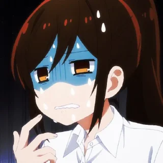 😰 emoji Horimiya Telegram sticker 7 of 16