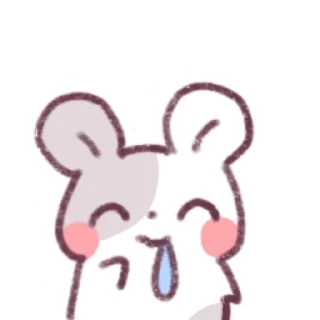🤤 emoji 枝江无名鼠鼠 @Rosmontis @Dianavabed 维护 author:bili@养菇工厂 Telegram sticker 5 of 32