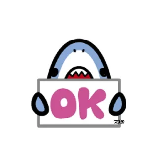 👍 emoji sean ozawa suka hiu kecil Telegram sticker 10 of 29