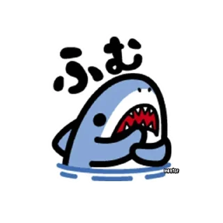 😤 emoji sean ozawa suka hiu kecil Telegram sticker 19 of 29