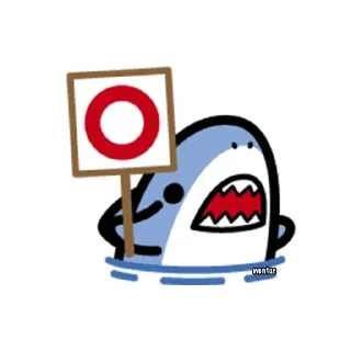 ⭕️ emoji sean ozawa suka hiu kecil Telegram sticker 13 of 29