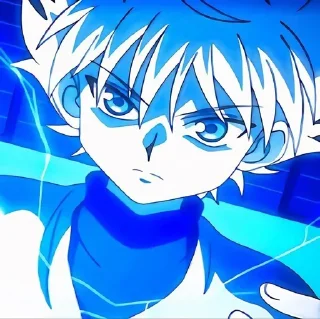 😁 emoji Killua - ( @kizuki_official_network ) Telegram sticker 20 of 26