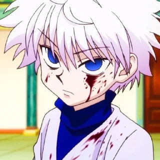 😁 emoji Killua - ( @kizuki_official_network ) Telegram sticker 9 of 26