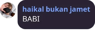 🐷 emoji kata kata boti Telegram sticker 20 of 52