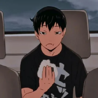 🎧 emoji kageyama tobio by @sadewabhinaya Telegram sticker 7 of 45