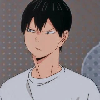 🎧 emoji kageyama tobio by @sadewabhinaya Telegram sticker 12 of 45