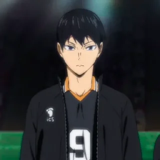 🏐 emoji Kageyama Tobio ; @TempatTikelAnime Telegram sticker 7 of 40