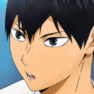 🏐 emoji Kageyama Tobio ; @TempatTikelAnime Telegram sticker 5 of 40