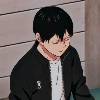 🎧 emoji kageyama tobio by @sadewabhinaya Telegram sticker 9 of 45