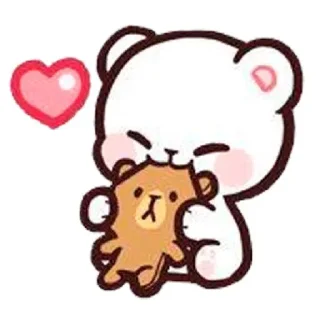 💕 emoji Milk & Mosha Telegram sticker 12 of 83