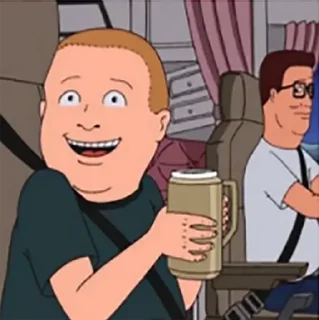 💩 emoji Bobby Hill Telegram sticker 8 of 51