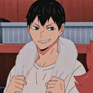 🎧 emoji kageyama tobio by @sadewabhinaya Telegram sticker 11 of 45