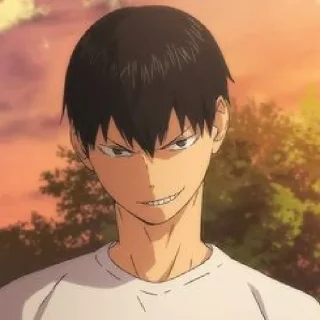 🥛 emoji kageyama tobio @INSCMNIAC Telegram sticker 1 of 35