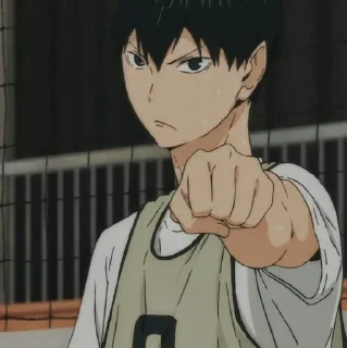 Sticker from Kageyama tobio @vlsyka
