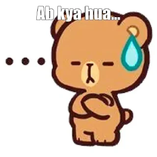 😅 emoji Milk & Mosha Telegram sticker 14 of 83