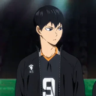 🏐 emoji Kageyama Tobio ; @TempatTikelAnime Telegram sticker 6 of 40