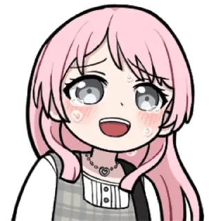 😭 emoji mygo1 @zhaxia_cn Telegram sticker 10 of 47