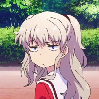 😐 emoji Anime reactions Telegram sticker 16 of 100