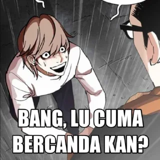 😅 emoji meme lookism Telegram sticker 21 of 34