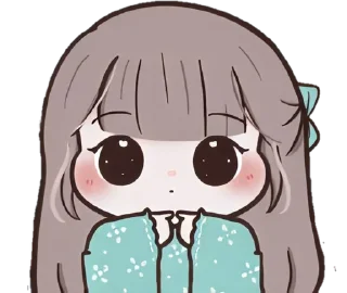 💭 emoji ❲ ⎙ @crmll06 ❳ Chᥙbbᥡ gιrᥣ 2 Telegram sticker 12 of 40