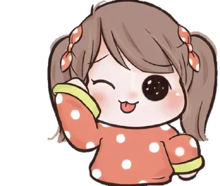 🧁 emoji ❲ ⎙ @crmll06 ❳ Chᥙbbᥡ gιrᥣ 1 Telegram sticker 23 of 40