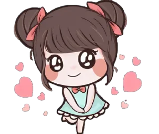 🍡 emoji ❲ ⎙ @crmll06 ❳ Bᥲbᥡ b᥆᥆ - mιᥒι Telegram sticker 21 of 40