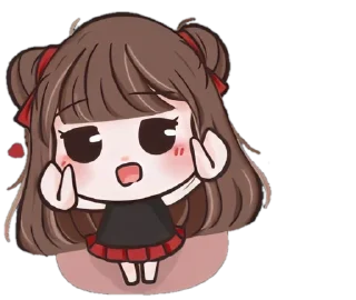 🎈 emoji ❲ ⎙ @crmll06 ❳ Bᥲbᥡ b᥆᥆ - mᥙ꧑ᥙ Telegram sticker 12 of 40