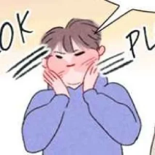 Sticker from river webtoon