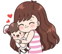 🐱 emoji Boobib Cute Couple 💋 Telegram sticker 20 of 120