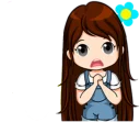 😦 emoji Girl Telegram sticker 19 of 120