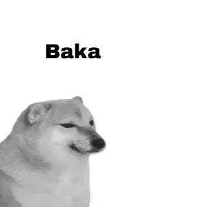 Sticker from Otaku doge