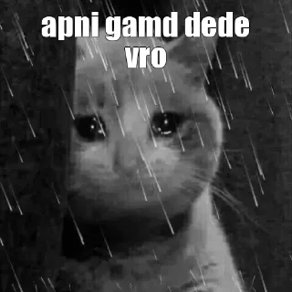 Sticker from [ PAIN IN RAIN ]