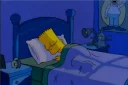 😴 emoji Simpsons Telegram sticker 6 of 58