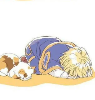 🤧 emoji Kurapika Telegram sticker 22 of 22
