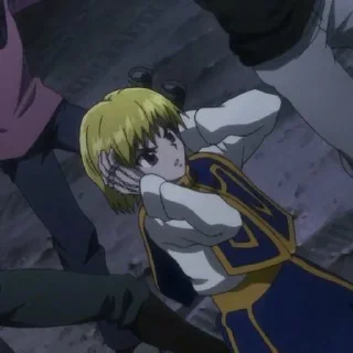 😔 emoji Kurapika Telegram sticker 8 of 22