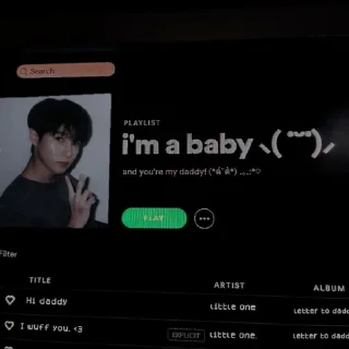 🌙 emoji dream spotify by @nctdreamstiker Telegram sticker 8 of 35