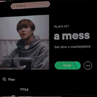🌙 emoji dream spotify by @nctdreamstiker Telegram sticker 16 of 35