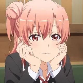 😍 emoji Oregairu Stickers @KissAnime_Stickers_Gallery Telegram sticker 6 of 20