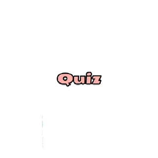 Sticker from Quiz stickers