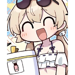 😄 emoji ③Blue Arichve Sticker By 純粋な不純物 @Uindobureka Telegram sticker 11 of 120