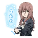 🙂 emoji Koe no Katachi Movie (A Silent Voice: The Movie) Telegram sticker 6 of 40
