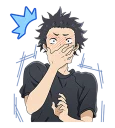 😶 emoji Koe no Katachi Movie (A Silent Voice: The Movie) Telegram sticker 10 of 40