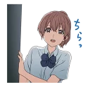 😀 emoji Koe no Katachi Movie (A Silent Voice: The Movie) Telegram sticker 4 of 40
