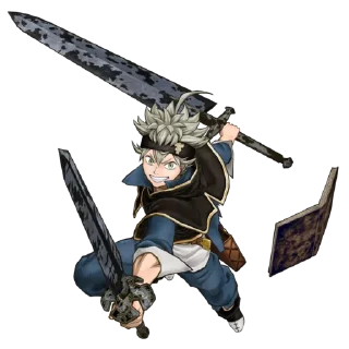 Sticker from Black Clover