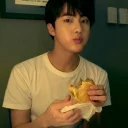 😚 emoji Seokjin by @seokjins Telegram sticker 13 of 25