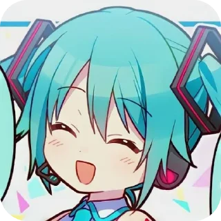Sticker from Miku
