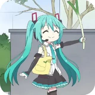 📖 emoji Miku Telegram sticker 12 of 60