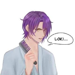 😒 emoji Project LOKI (Mimo's works) Telegram sticker 10 of 22