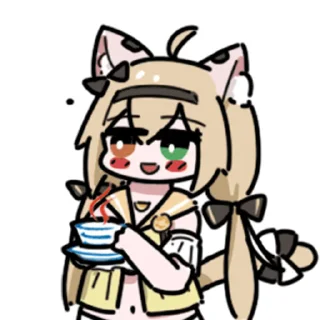 🍵 emoji 灯火橘橘 @zhaxia_cn Telegram sticker 18 of 32